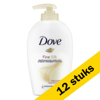 Dove Aanbieding: 12x Dove handzeep Fine Silk (250 ml)  SDO00328