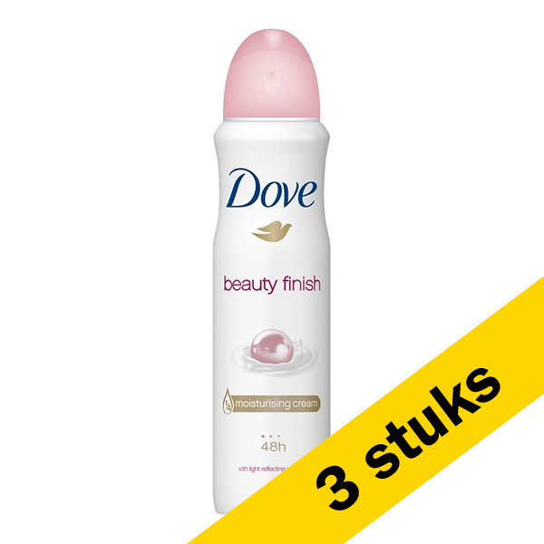 Dove Aanbieding: 3x Dove deodorant spray Beauty Finish (150 ml)  SDO00265 - 1