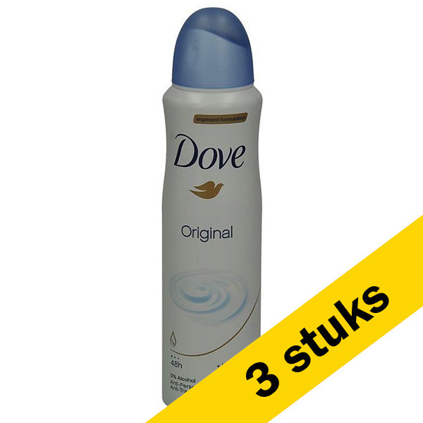 Dove Aanbieding: 3x Dove deodorant spray Original (150 ml)  SDO00192 - 1