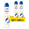 Aanbieding: 3x Dove deodorant spray Original (150 ml)