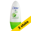Aanbieding: 3x Dove deoroller Go Fresh Cucumber (50 ml) SDO00187 - 1