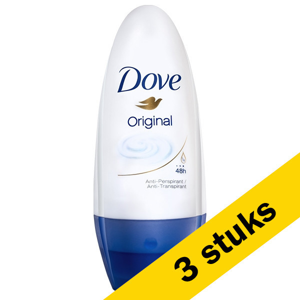 Dove Aanbieding: 3x Dove deoroller Original (50 ml)  SDO00181 - 1