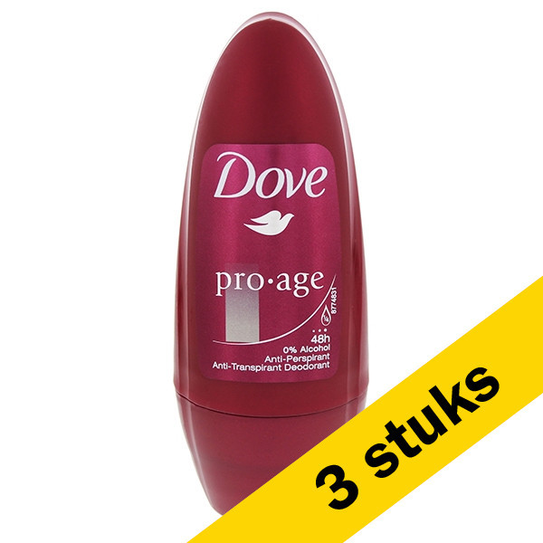 Dove Aanbieding: 3x Dove deoroller Pro Age (50 ml)  SDO00185 - 1