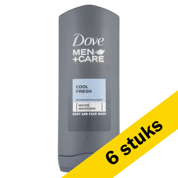 Dove Aanbieding: 6x Dove Men+Care douchegel Cool Fresh (400 ml)  SDO00338 - 1