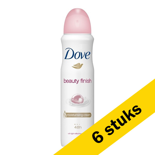 Dove Aanbieding: 6x Dove deodorant spray Beauty Finish (150 ml)  SDO00490 - 1