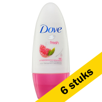 Dove Aanbieding: 6x Dove deoroller Go Fresh Pomegranate (50 ml)  SDO00487