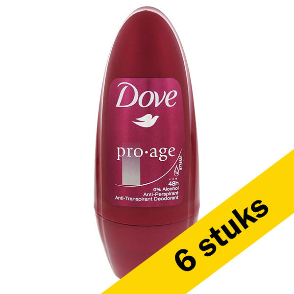 Dove Aanbieding: 6x Dove deoroller Pro Age (50 ml)  SDO00486 - 1