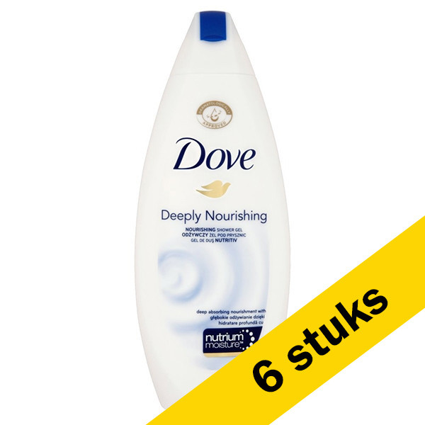 Dove Aanbieding: 6x Dove douchegel Deeply Nourishing (250 ml)  SDO00320 - 1