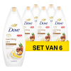 Aanbieding: 6x Dove douchegel Nourishing Care & Oil (250 ml)