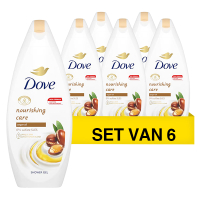 Dove Aanbieding: 6x Dove douchegel Nourishing Care & Oil (250 ml)  SDO00330