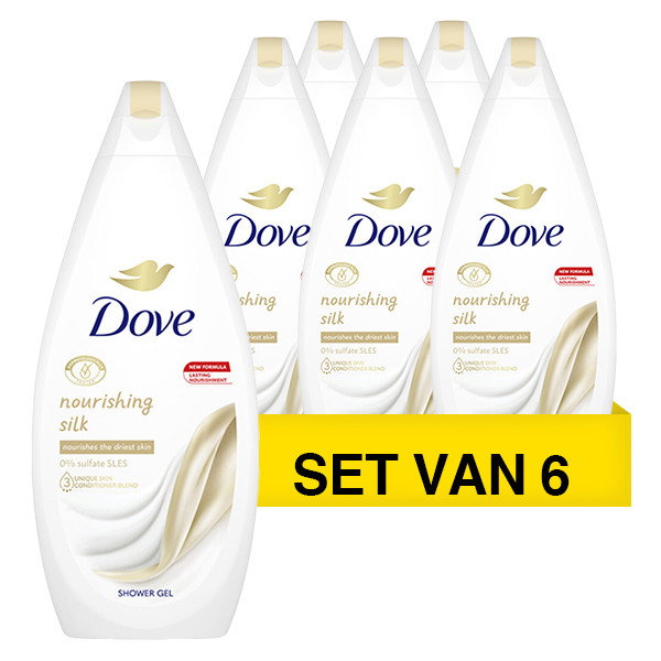 Dove Aanbieding: 6x Dove douchegel Nourishing Silk (720 ml)  SDO00465 - 1