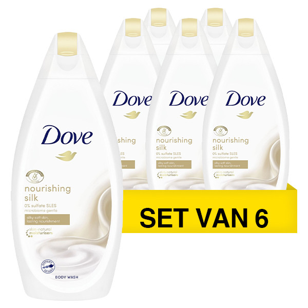 Dove Aanbieding: 6x Dove douchegel Silk Glow (450 ml)  SDO00497 - 1