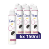 Aanbieding: Dove 0% deodorant Invisible (6x 150 ml)