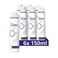 Dove Aanbieding: Dove 0% deodorant Original (6x 150 ml)  SDO00347
