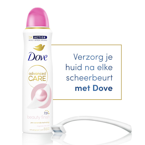 Aanbieding: Dove Advanced Care Beauty Finish Deodorant Spray (6 stuks à 150 ml) SDO00684 - 6