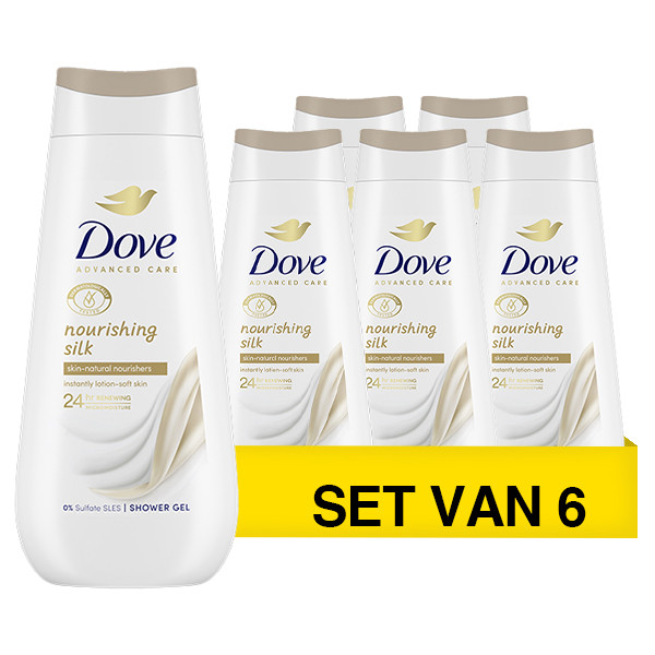 Aanbieding: Dove Advanced Care Nourishing Silk Douchecrème (6 stuks - 225 ml) SDO00537 - 1