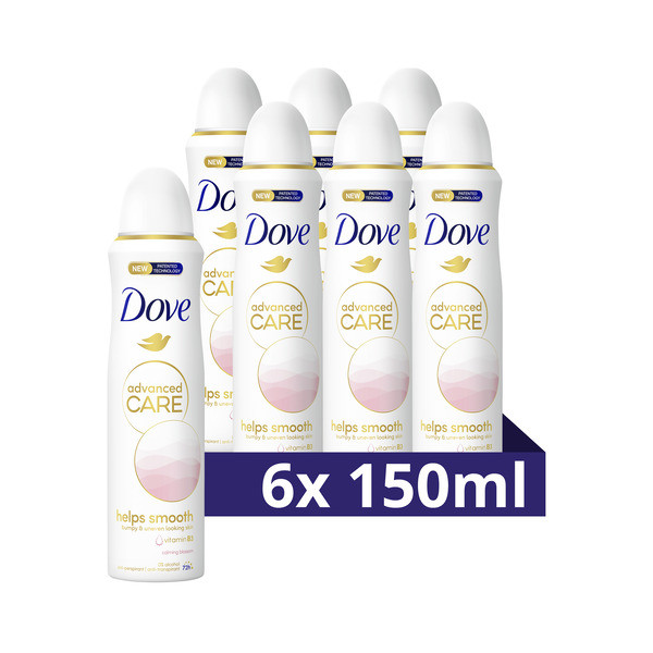 Dove Aanbieding: Dove Anti-transpirant Aero Calming Blossom (6x 150 ml)  SDO00351 - 1