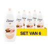 Aanbieding: Dove Badcrème Almond Hibiscus (6 stuks - 750 ml)
