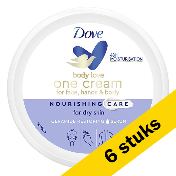 Dove Aanbieding: Dove Body Cream Jar Nourishing (6x 250 ml)  SDO00357 - 1