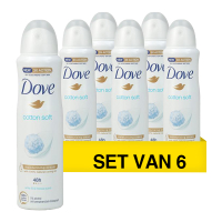 Dove Aanbieding: Dove Cotton Soft Deodorant Spray (6 sprays - 150ml)  SDO00503
