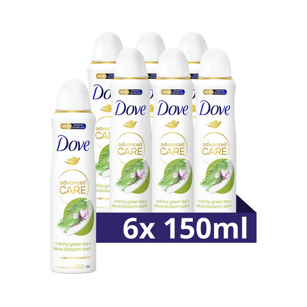 Dove Aanbieding: Dove Deodorant Matcha & Sakura (6x 150 ml)  SDO00451 - 1