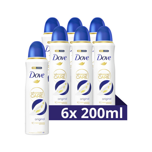 Dove Aanbieding: Dove Deodorant Original (6x 200 ml)  SDO00463 - 1