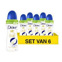 Dove Aanbieding: Dove Deodorant Spray Aero Original (6 stuks - 100 ml)  SDO00355