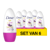 Aanbieding: Dove Deoroller Go Fresh Acai Berry & Waterlily (6 stuks - 50 ml)