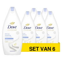 Aanbieding: Dove Derma Soothing Douchecrème (6 stuks à 400 ml) SDO00584