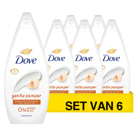 Aanbieding: Dove Douchecrème Gentle Pamper (6 stuks à 720 ml) SDO00596
