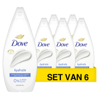 Aanbieding: Dove Douchecrème Hydrate (6 stuks à 720 ml) SDO00598