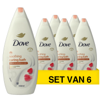 Aanbieding: Dove Douchecrème Soothing (6 stuks à 720 ml) SDO00606