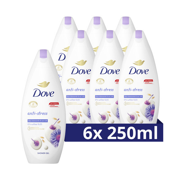 Dove Aanbieding: Dove Douchegel Antistress (6x 250 ml)  SDO00435 - 1