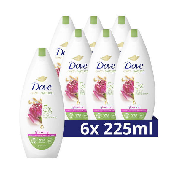Dove Aanbieding: Dove Douchegel Glowing (6x 225 ml)  SDO00409 - 1