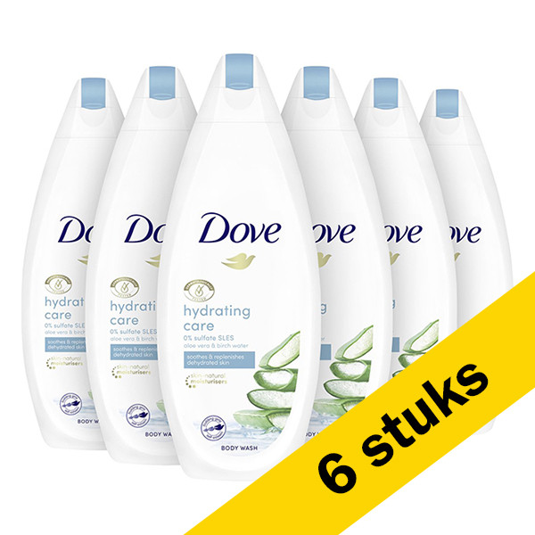 Dove Aanbieding: Dove Douchegel Hydrating Care (6x 250 ml)  SDO00423 - 1