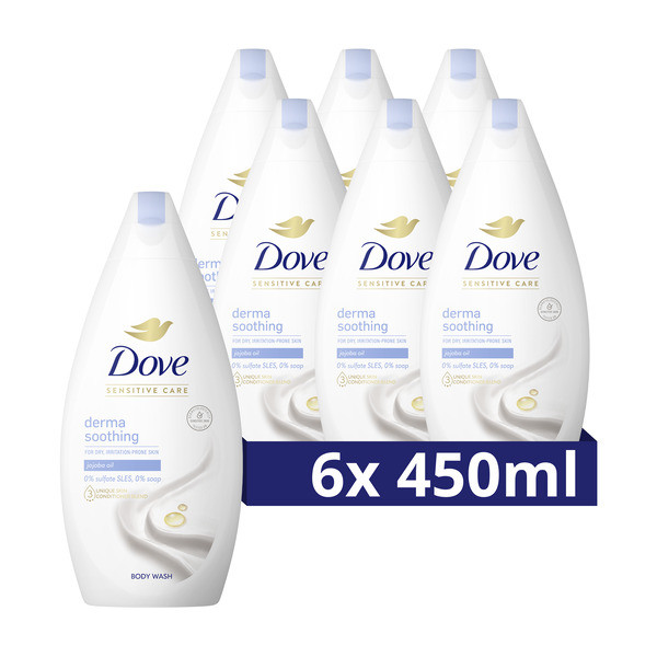 Dove Aanbieding: Dove Douchegel Soothing Care (6x 450 ml)  SDO00431 - 1