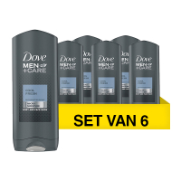 Dove Aanbieding: Dove Men+Care Douchegel Cool Fresh (6 stuks - 250 ml)  SDO00316