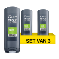 Dove Aanbieding: Dove Men+Care Douchegel Extra Fresh (3 stuks - 400 ml)  SDO00277