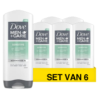 Aanbieding: Dove Men+Care Douchegel Sensitive (6 stuks à 400 ml) SDO00592