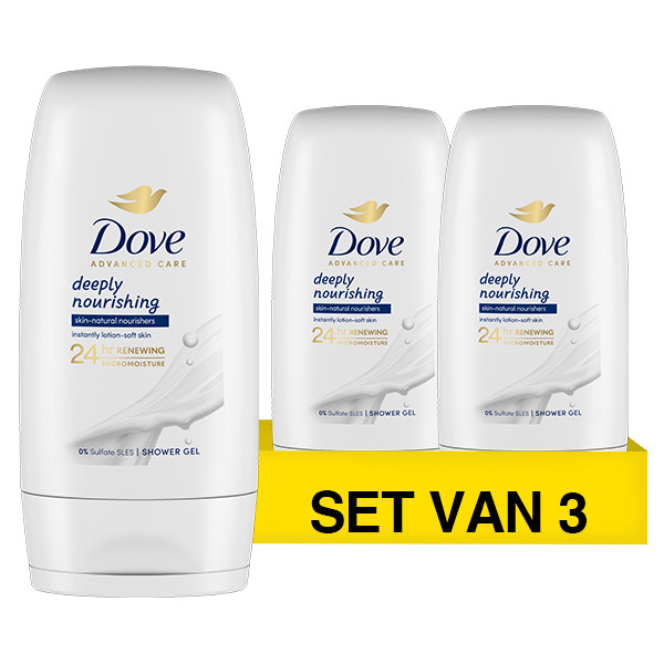 Aanbieding: Dove Mini Douchegel Deeply Nourishing (3 stuks à 55 ml) SDO00723 - 1
