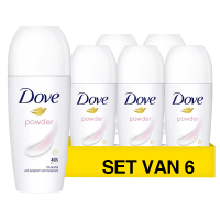 Dove Aanbieding: Dove Powder Deo Roll-On (6 stuks à 50 ml)  SDO00575