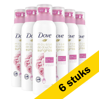Dove Aanbieding: Dove Shower Foam Rose Oil (6x 200 ml)  SDO00421