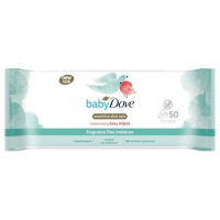 Dove Babydoekjes Sensitive Moisture (50 stuks) SDO00726