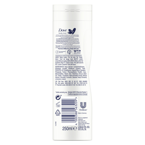 Dove Body Lotion Essential (250 ml)  SDO00358 - 3
