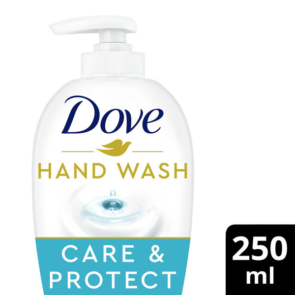 Dove Care & Protect handzeep met pomp (250 ml)  SDO00372 - 2
