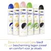 Dove Deodorant Deo Invisible care (150 ml)  SDO00446 - 5