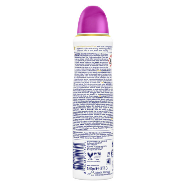 Dove Deodorant Spray Go Fresh Acai Berry & Waterlily (150 ml)  SDO00348 - 3