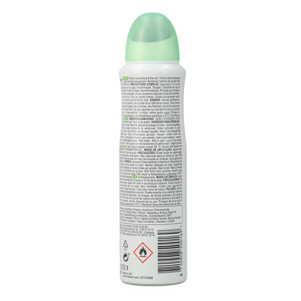 Dove Deodorant Spray Go Fresh Cucumber (150 ml)  SDO00498 - 4