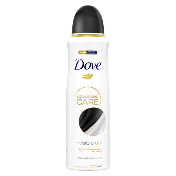 Dove Deodorant Spray Invisible Dry (200 ml)  SDO00458 - 1
