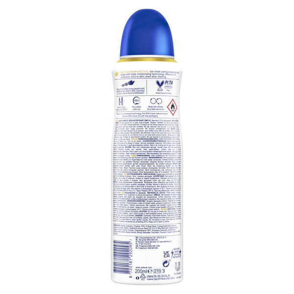 Dove Deodorant Spray Original (200 ml)  SDO00462 - 3